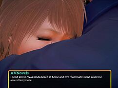 Blonde teen explores her new family dynamics in this series