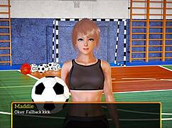 Blonde teen explores her new family dynamics in this series