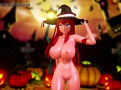 i'm soo exciited for halloween mmd r18 by shidoyasha