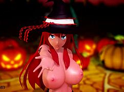 i'm soo exciited for halloween mmd r18 by shidoyasha