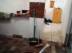 Stella Shows Big Tits In Kitchen With Passion