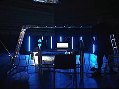 Exploring erotic sex art with neon demon