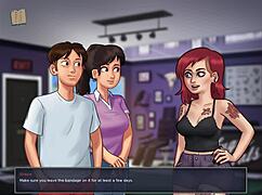 Summertime Saga 207 With Big Tits And Ass In Cartoon