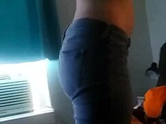 she got naked and showed her ass as a teen brunette