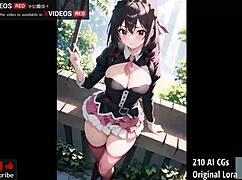 uncensored japanese hentai music video with yunyun ai cgs 😍