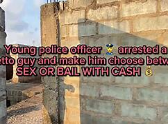 i feel the passion in african police doggystyle sex