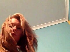 i watch this aussie blonde play with a cucumber