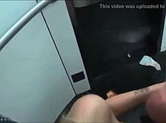 Can you believe this blonde takes two facials?