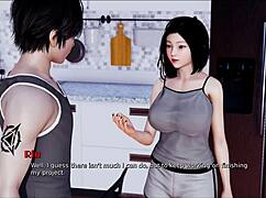 my real desire unfolds with an indian brunette