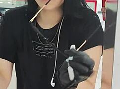 Real Madrid with girlfriend and friends