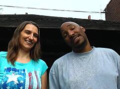 sabrina invites tommy in - strip and stick it in