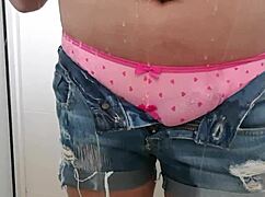 Unbelievable! This Shemale Goes Wild Masturbating Solo in Hot Video!