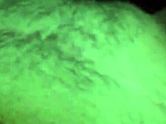 Amateur couple in crossdressing engages in detailed sexual activities, exploring each other's bodies passionately.