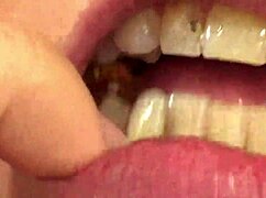 Mouth Vore Close-Up Of Fifi Foxx Eating Gummy Bears