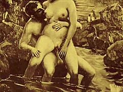 Vintage erotic drawings that stir deep desires and passions.