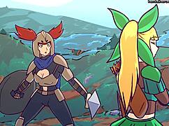 ford derpixon in anal group sex, licking pussy and assfucking