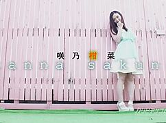 Japanese girl shows ahegao face during intense climax