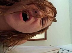 hell yeah! quick bathroom bang with busty wife