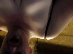 wife subtly uses dildo in solo bbw show.