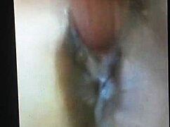 Masturbating with dildo for intense orgasm 😘