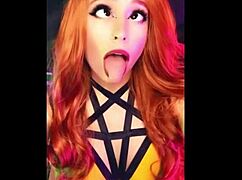 Ahegao Compilation From Cosplay Girl Alicebong Showing Off Her Wild Side