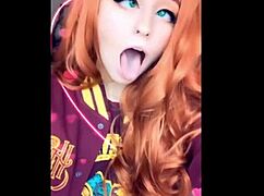Ahegao Compilation From Cosplay Girl Alicebong Showing Off Her Wild Side