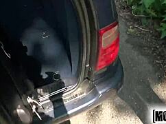 Belle Claire, una adolescente varada 18+, se pone salvaje en acción hardcore en Mofos.com