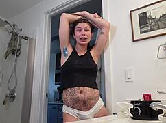 Flowerava stuns in lingerie during a steamy webcam session.