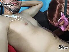 hey, on webcam i made her suck my dick and cum on her face