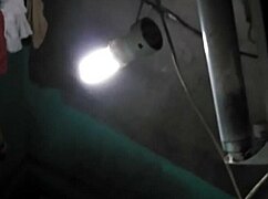 big boobs young asian mom bathes in shower