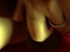 My Wife Experiences Intense Pleasure Playing and Cumming with Her Dildo