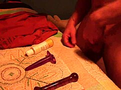 She starts with solo masturbation before moving to intense anal assfucking in her private session.