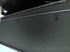 Jasmeen Lefleur Teases with Her Feet and Legs in High Heels During a Walking Session