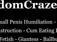 fat losers like you disgust me in this rough bondage femdom