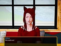 My new family 502 explores everyday life with redhead charm