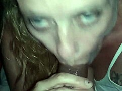 Horny Amateur Sucks Monster Cock Deep in San Antonio Motel