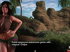 Treasure of Nadia feels three pussies with one cock