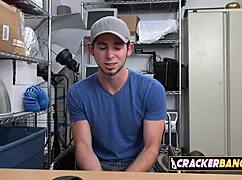 rim job at the job interview will this gay jock get the job done properly