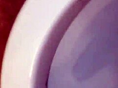 Woman Pisses In Underwear And Pours Blue Soap On Cock