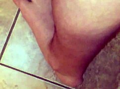 Woman Pisses In Underwear And Pours Blue Soap On Cock