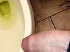 Woman Pisses In Underwear And Pours Blue Soap On Cock