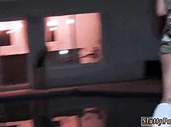 Teen Gives Halloween Blowjob In Dorm Party POV