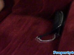 Amateur Ebony Realtor Sucks Cock Close-Up