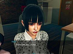 Let's play the role of a pretty woman in an intriguing scenario.