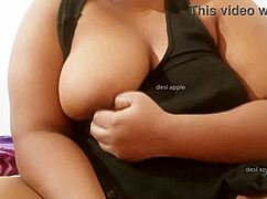 Sri Lankan Lady Displays Her Natural Big Tits And Ass