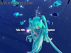 Blue k nights ［ray-mmd 3d vr180］cat fate cosplay adult miku［girls］