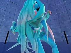 Blue k nights ［ray-mmd 3d vr180］cat fate cosplay adult miku［girls］