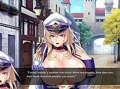 pirate-booty and the bukkake buccaneer elsie h scene 2 option 2, with blonde sucking and cum in hentai costumes.