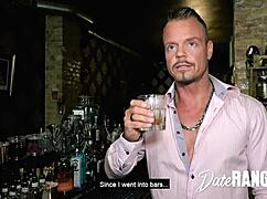 julia exclusiv, german fake tits milf, banged by white bull in public bar. dateranger com films outdoor hardcore!