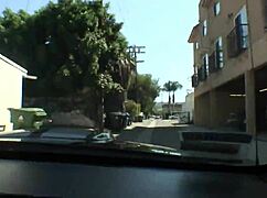 amateur punk girl shows off super skinny frame